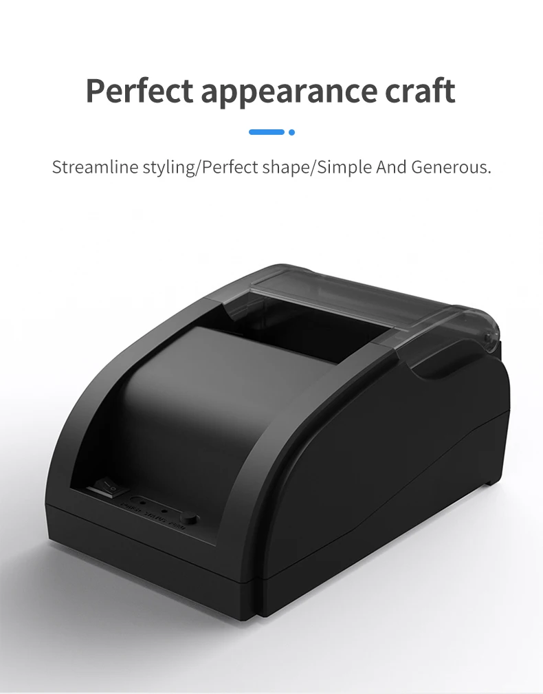 High Speed USB Receipt Printer for Taxi 80mm POS Thermal Printer RP80US EasytoUse Receipt Label Printer