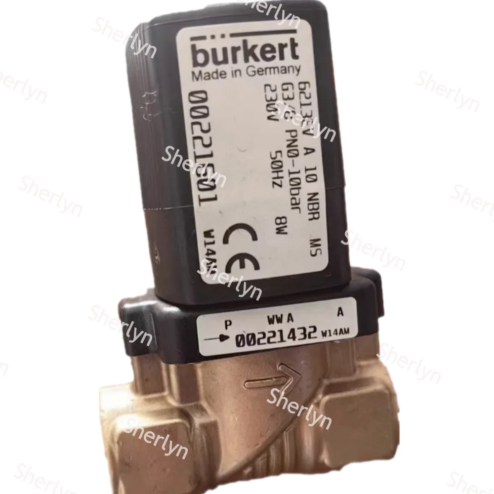 Burkert Solenoid Valve 00221980 Type 6281 G1 2/2 Normally Closed, 00221981, 00221982
