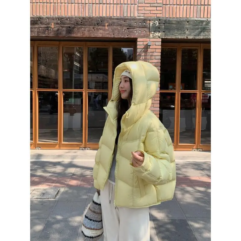 Veste rembourrée pour femme, tenue quotidienne d'extérieur, bouffante en coton, nouvelle collection hiver, polyvalente, Super beau, style court