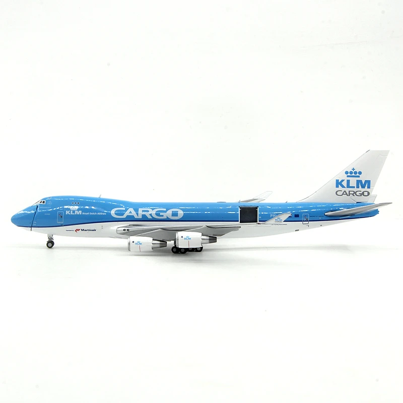 1/400 Scale GeminiJets GJKLM2077 KLM B747-400ERF PH-CKC Air Transport Carries Passengers Aircraft Model Collection Toys Gifts