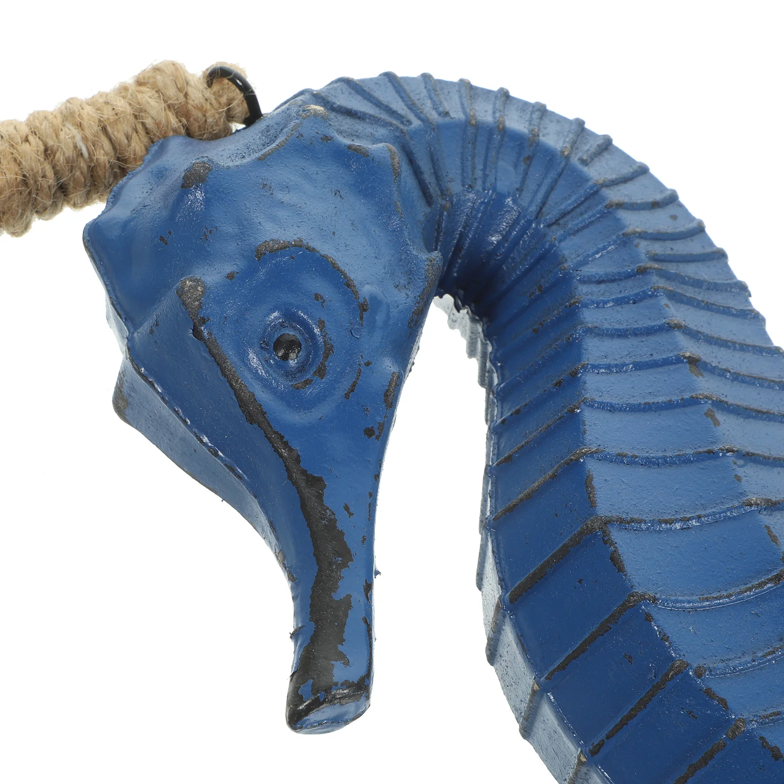 

Natural Wooden Seahorse Decor Mediterranean Nautical Style Hanging Craft Ornament Decoration Art Wood Wall Sculpture Sea Theme