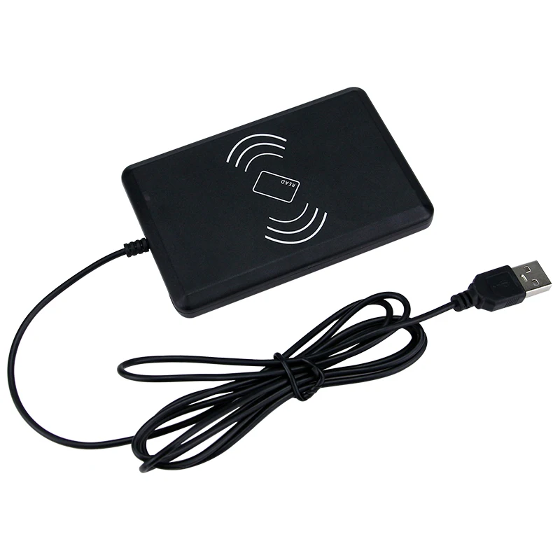 Lector de tarjetas IC integrado y sistema de tarjeta de Control de acceso USB, emisor de tarjetas NFC, controlador de miembros gratis, máquina de