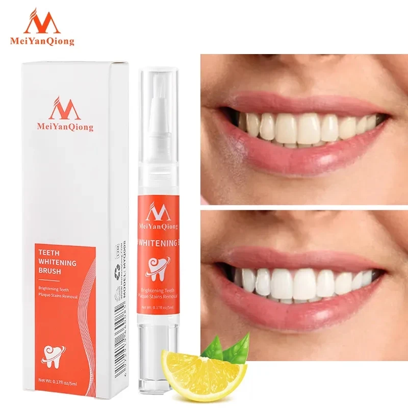 Teeth Whitening Pen Remove Plaque Tartar Clean The Mouth Tooth Brushing Essence MeiYanQiong Brush Teeth Tooth Decay Concealer