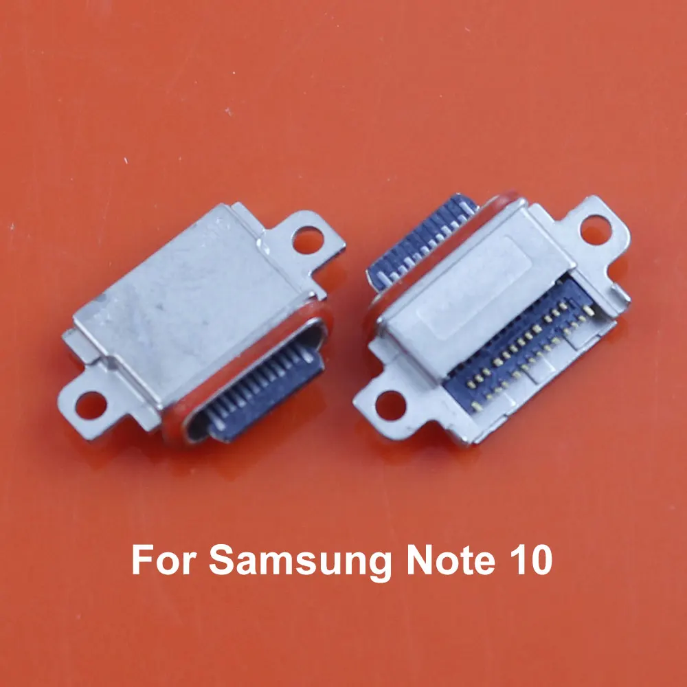 JCD 2Pieces For Samsung Galaxy Note  8 9 10 Charging Port USB Jack Socket Plug Dock Charger Connector