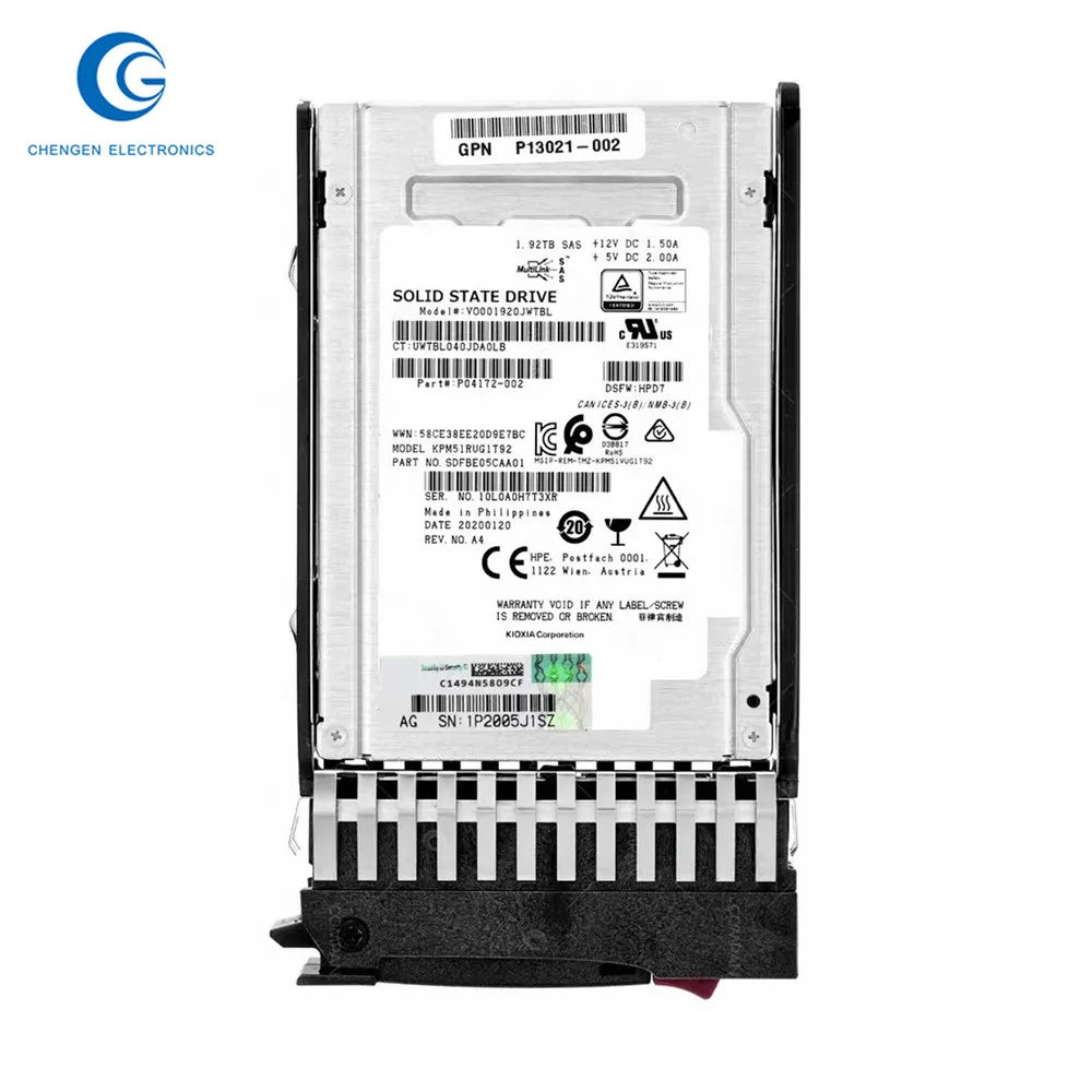 High Quality Msa 1.92Tb Sas 12G Read Intensive Sff (2.5In) Jls Future Ssd R0Q37A Hard Drive For Server Workstation