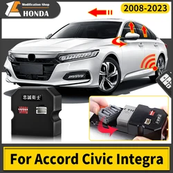 For 2008-2022 Honda Accord/Civic/Type Lock Car Automatic Window Closing and Folding Rearview Mirror, OBD Module Accessories