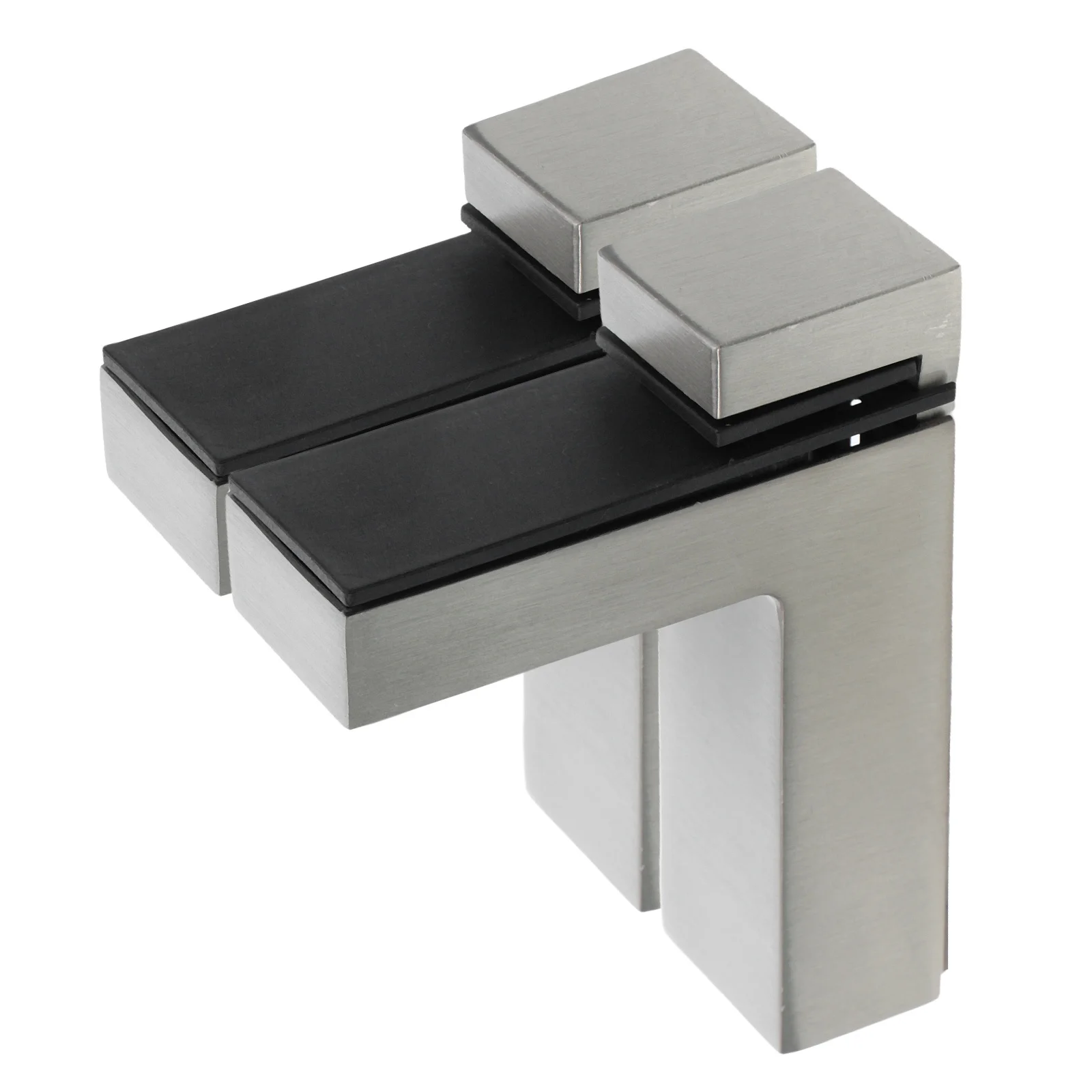 

2 Pcs Wall Shelf Clips for Glass Shelves Mounting Brackets Clamp Adjustable Shelving