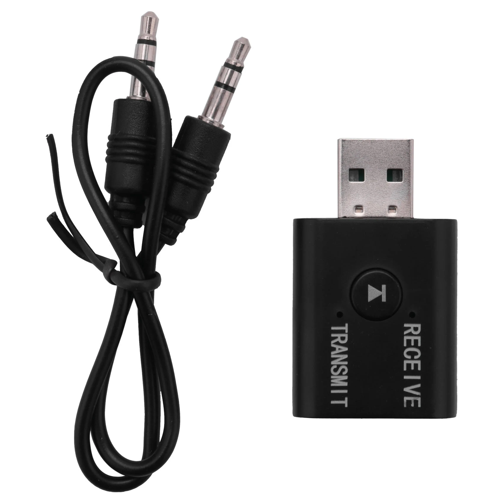 -BOFF Mini Wireless Bluetooth Receiver Adapter 5.0 Audio Transmitter Stereo Dongle Aux USB 3.5 Mm For Laptop Tv Pc