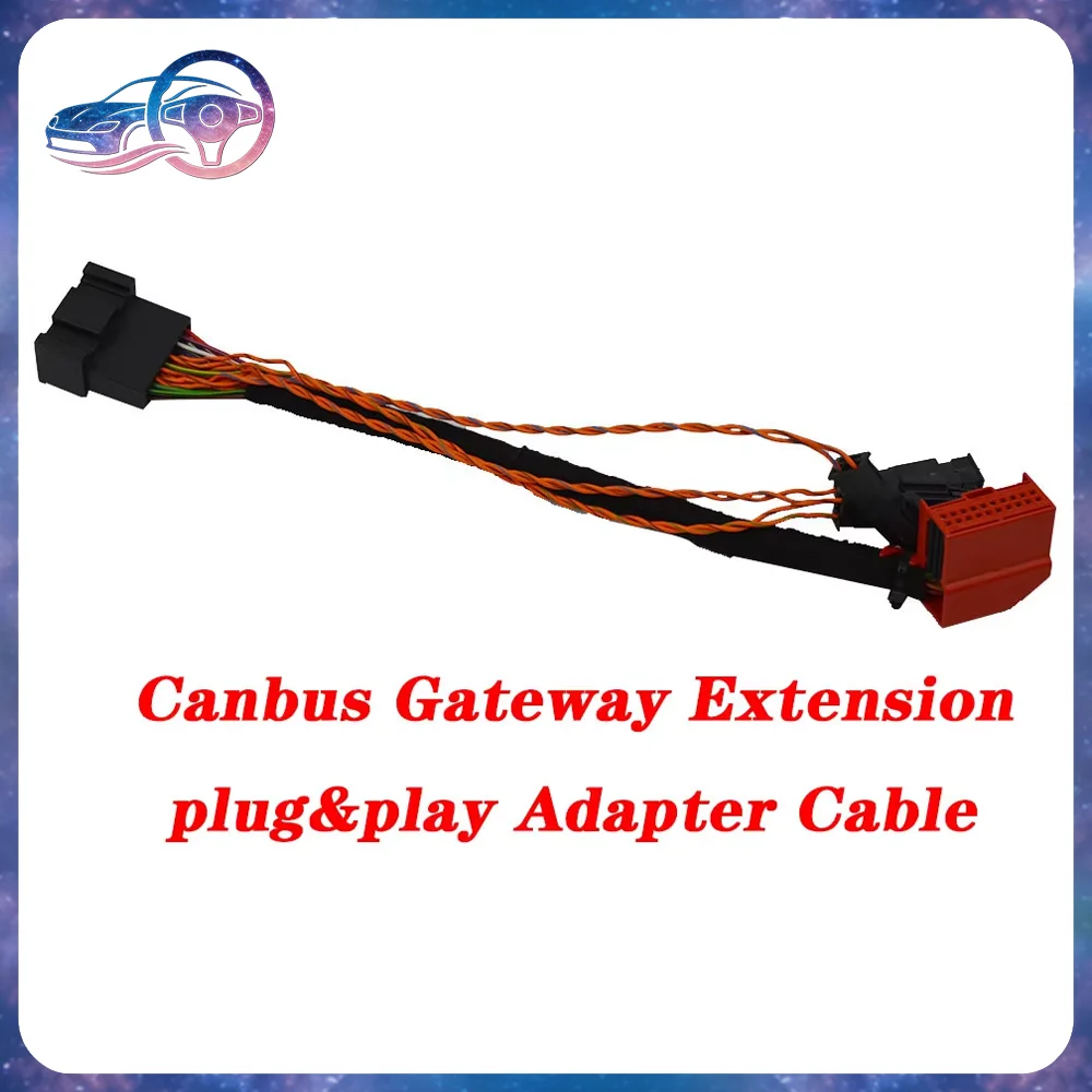 MQBPTWGZJX For VW MQB CARS Touran /Golf MK7 /Tiguan MK2 Canbus Gateway Extension plug&play Adapter Cable