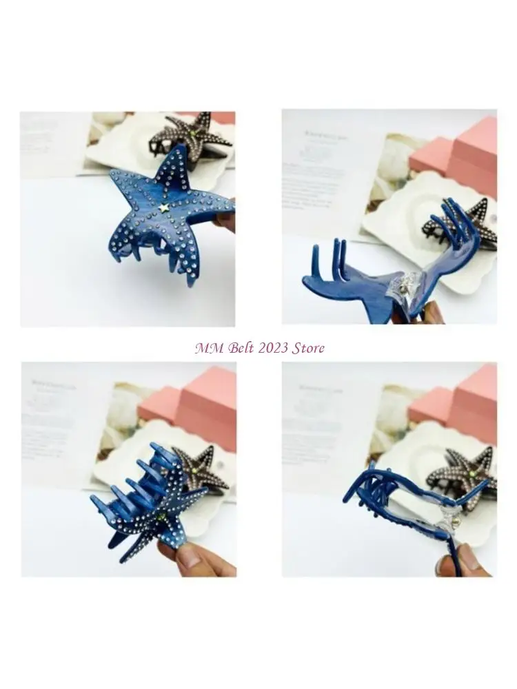 

49ME Temperament Ponytail Hair Claw Girls Hair Clip with for Braids