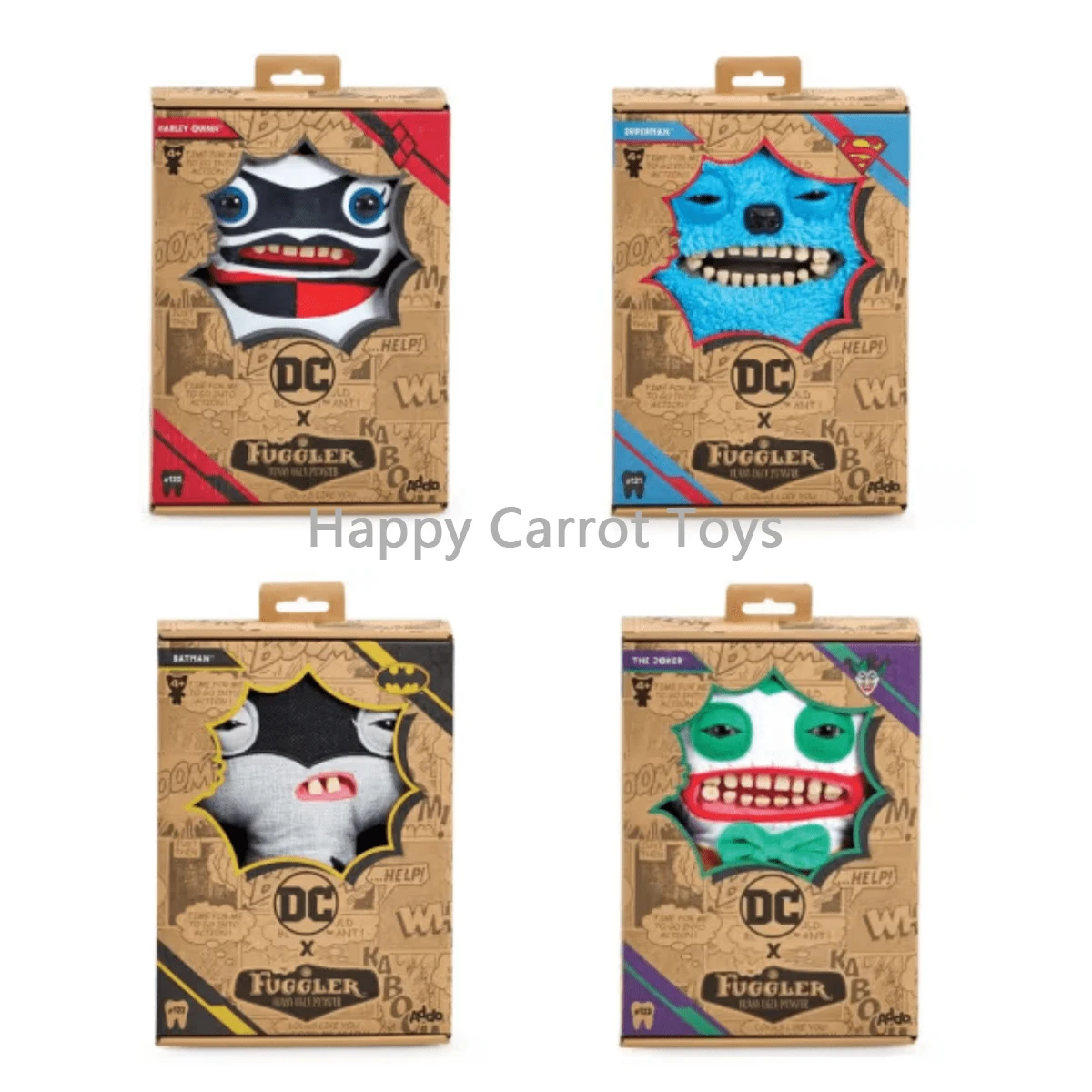 Fuggler Funny Ugly Monsters X DC Отряд самогубцев Супермен Бэтмен Джокер Харли Квинн Супергерой Плюшевая мягкая игрушка Коллекционная Fuggler Funny Ugly Monsters X DC Отряд самогубцев Супермен Бэтмен Джокер Харли Квинн Супергерой Плюшевая мягкая игрушка Коллекционная