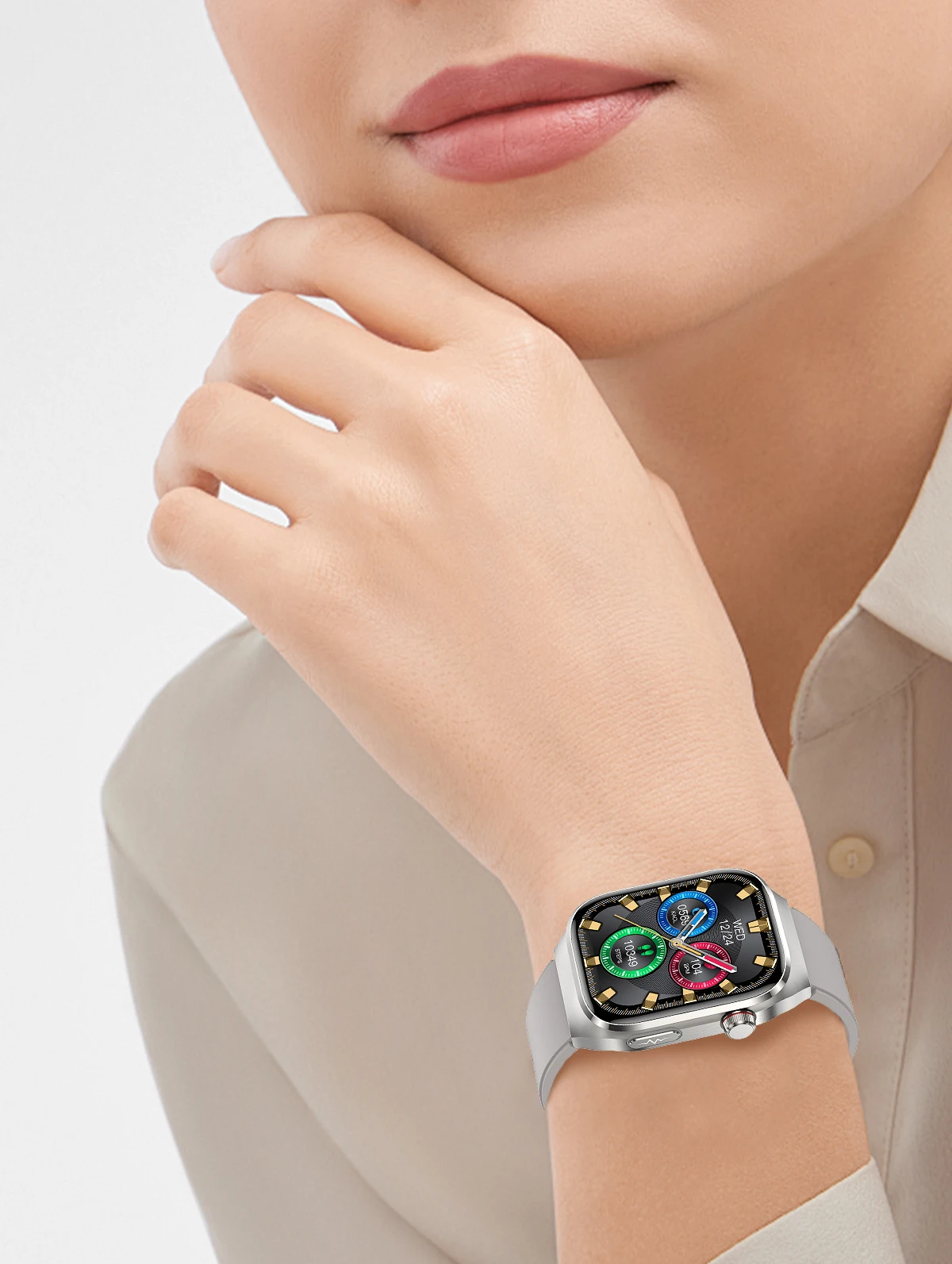 Marsyu Herren EKG+PPG Fünf-Organen-Gesundheitsdiagnose Smartwatch Harnsäure Blutfette Blutdruck Temperatur Herzfrequenz Smartwatches – Detail 30