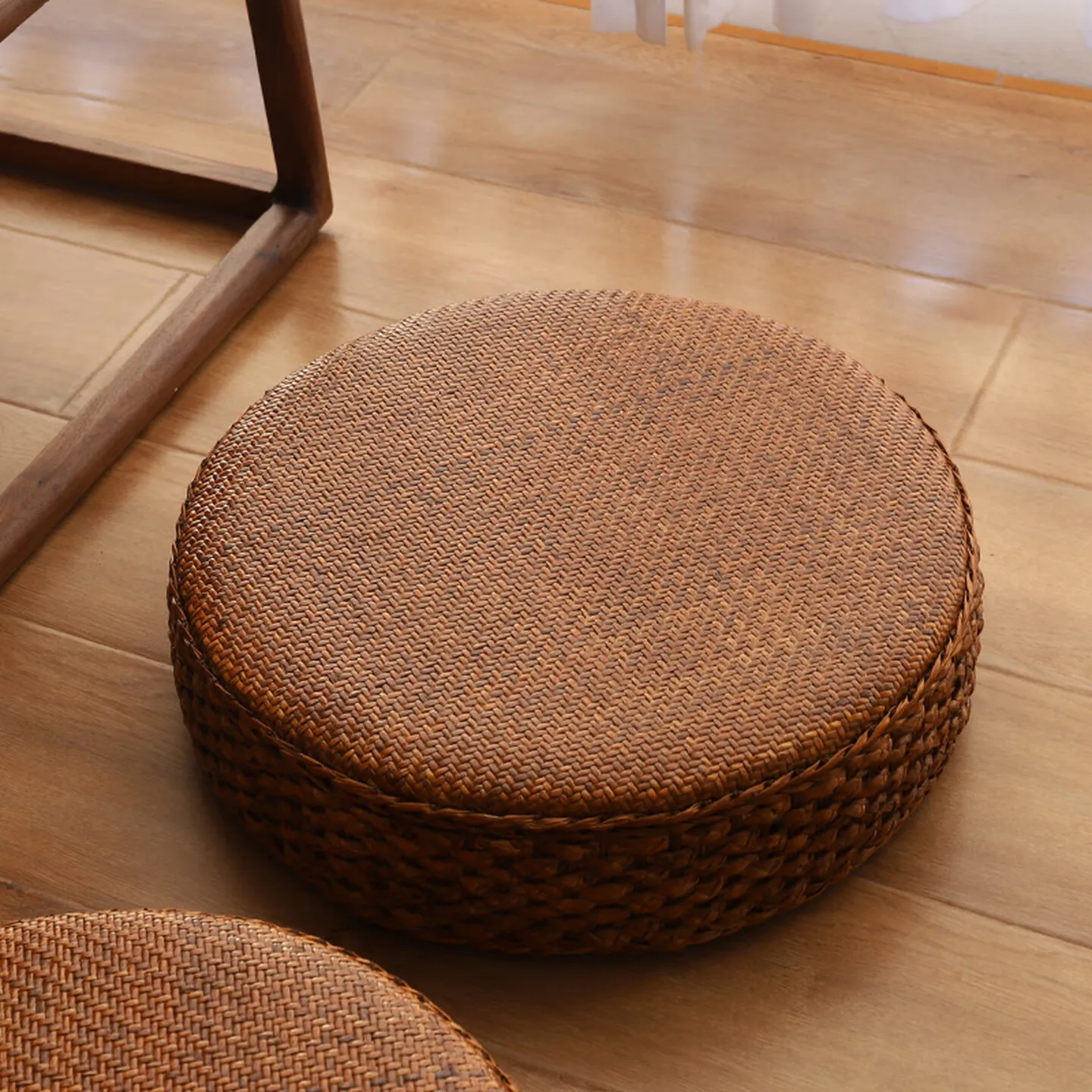 Rattan tatami futon cushion round household ground meditation meditation mat