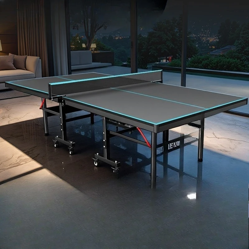 

Table tennis table folding household, standard table tennis table, indoor movable