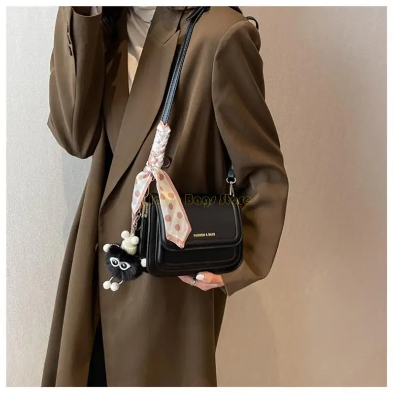 

X90D Trendy and Versatile Ladies' Handbag Small Shoulder Bag with Adjustable Strap for Women