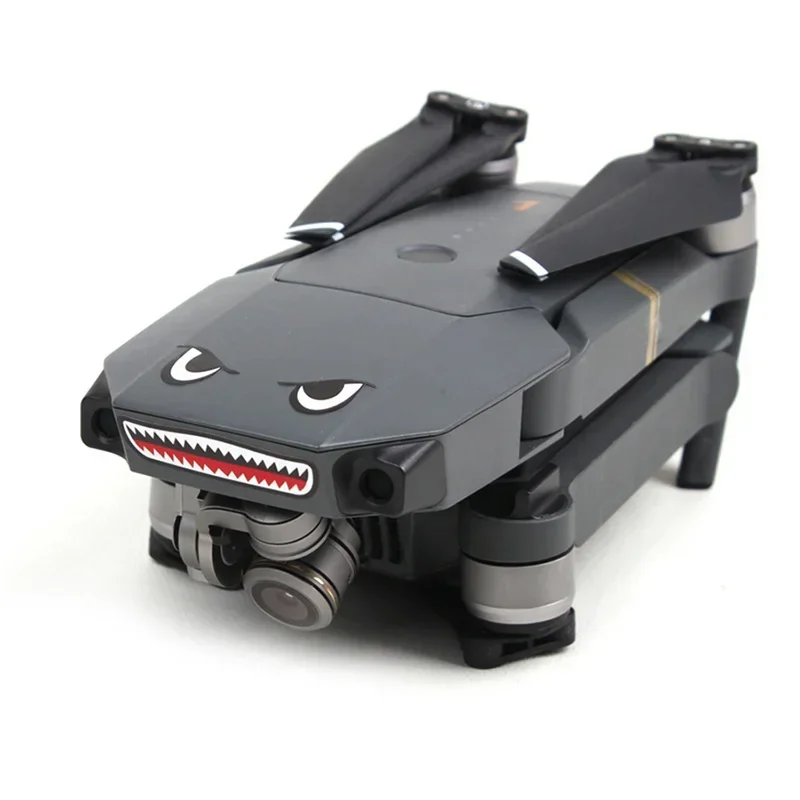 

1 Set Sticker Decals Skin Protective Shark Adhesive Art Decals for DJI Mavic Mini 2 Drone Outdoor Waterproof Shockproof