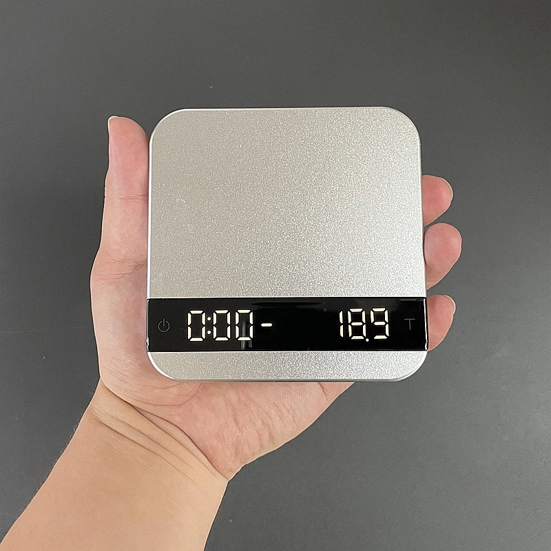 Small Mini Ultrathin USB Espresso  2000g  0.1g Digital Automatic Drip Coffee Weighing Balance Scale