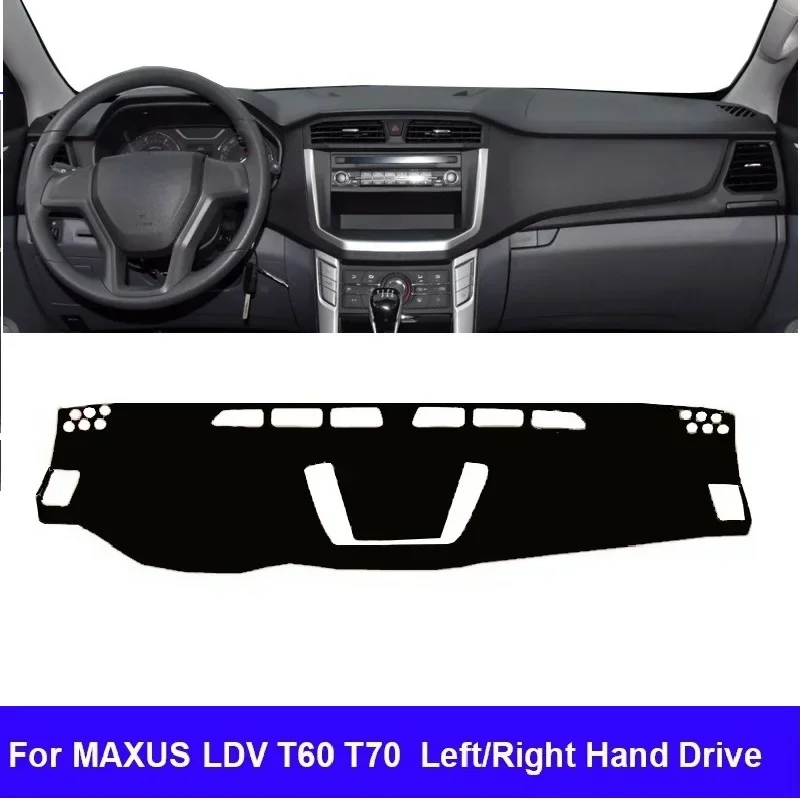 

Car Auto Inner Dashboard Cover For MAXUS LDV T60 T70 LHD RHD Dashmat Carpet Cape Sun Shade Pad Rug Anti-sun Anti-UV Protector