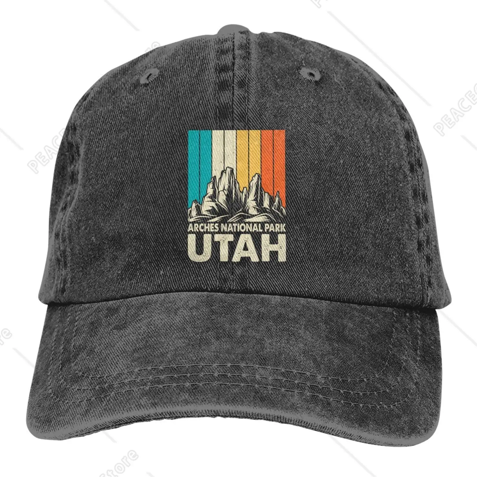 

Arches National Park Utah Baseball Cap Golf Dad Hat Adjustable Original Classic Low Profile Cotton Hats Men Women