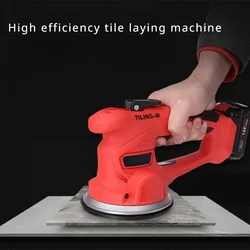6th Gear Speed Regulation 12V/21V Aluminum Alloy Vibrating Disc Ceramic Tile Laying Machine