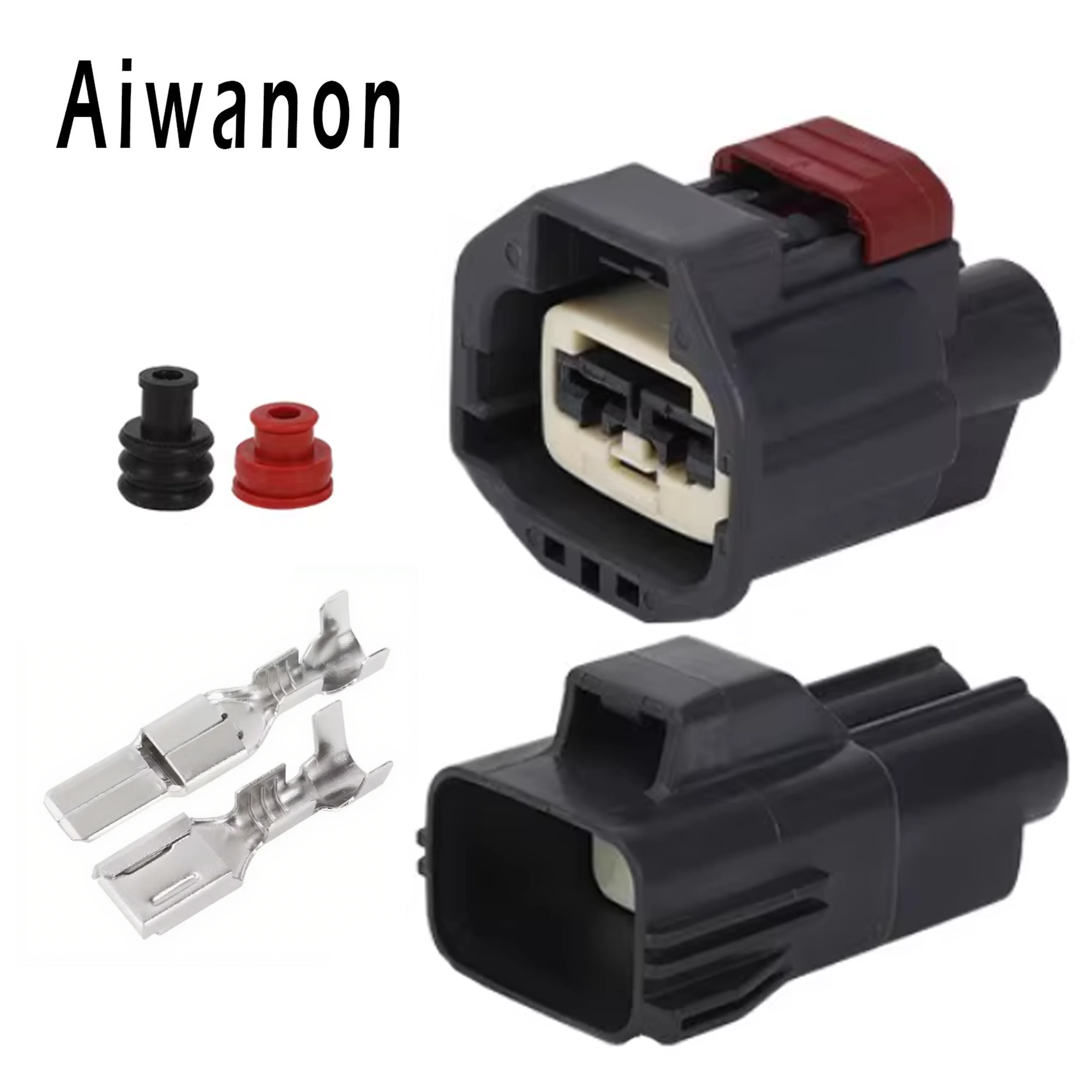 1 Set 2 Pin Auto Water Tank Controller Cooling Fan Module Regulator Electrical Connectors Plug 7283-5596-10 7282-5596-10