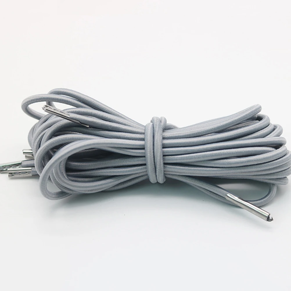 

8pcs Elastic Cord Rope Rubber Cord Accessories for Chaise Lounges Black Rubber Tie Durable Folding Chair Longue