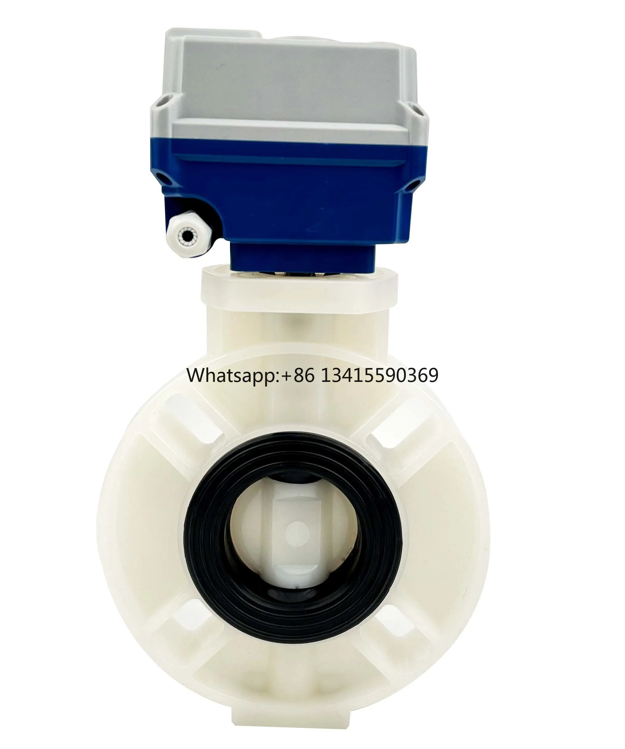 

Factory Spot Direct PVDF Double Through Plastic Ball Valve Acid and Alkali Resistance