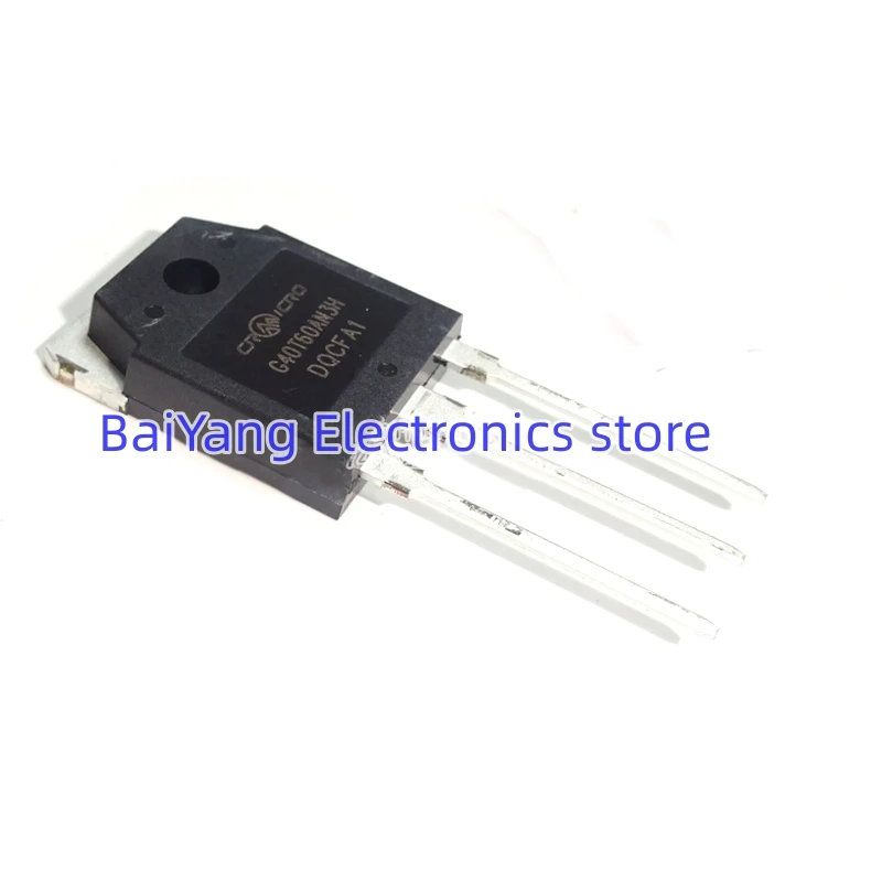 

100% New and Original 5Pcs G40T60AN3H G40T60AN TO-3P 40A 600V Inverter IGBT Transistor Powerful Transistors Good Quality