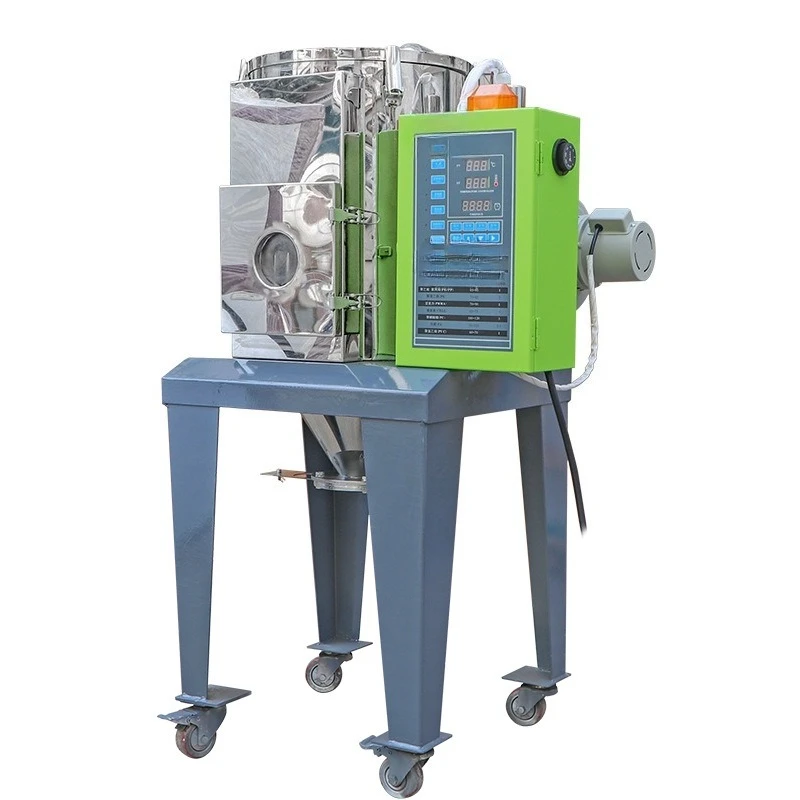 Large dryer Plastic granule Automatic feeding Energy saving Double layer injection