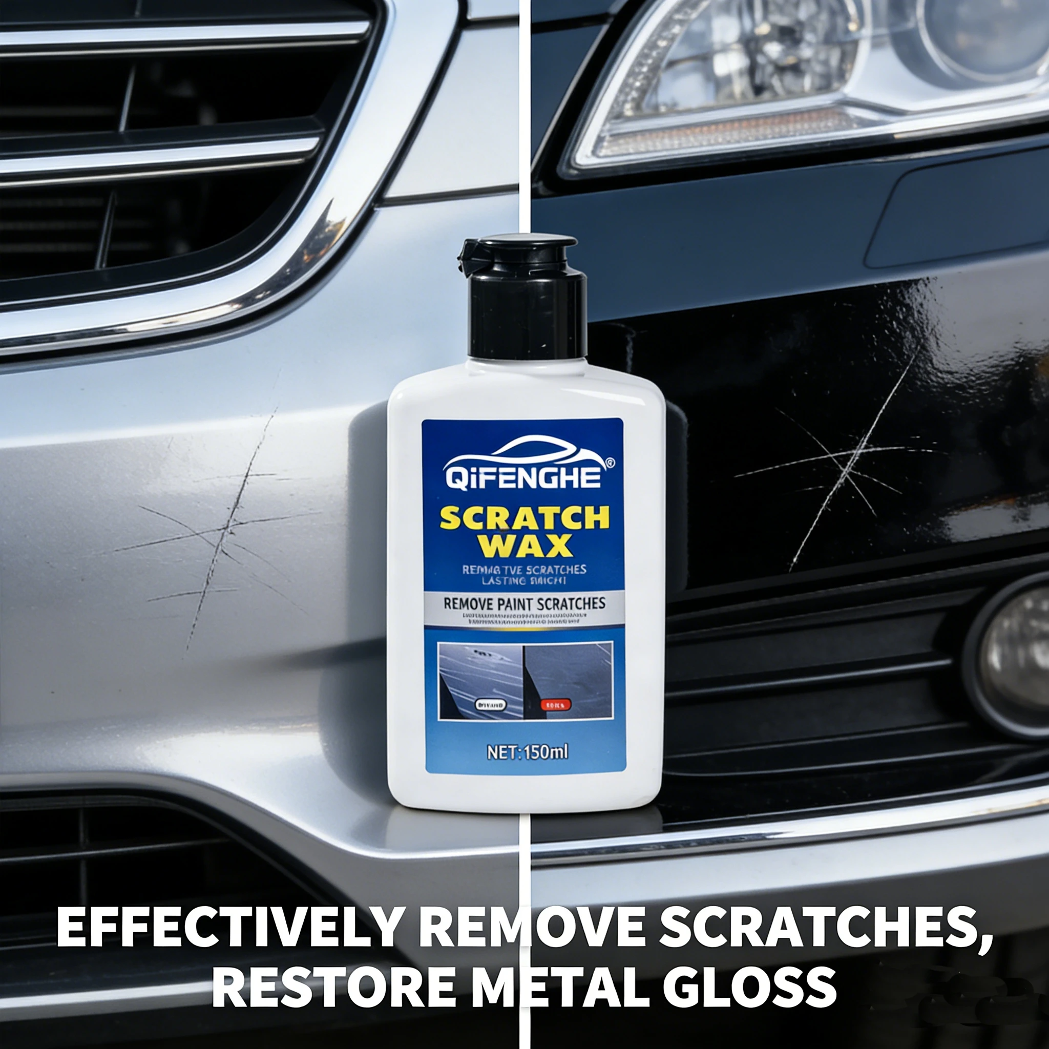 Effective Car Scratch Removal Wax, Repair Minor Scratches & Restore Long-Lasting Gloss