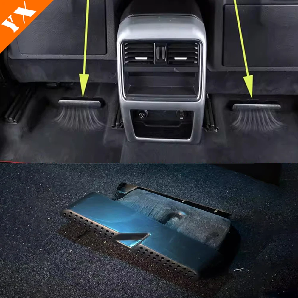 For Chery Jetour T2 Traveler 2023-2024 Interior Accessories Car Seat Floor Air Outlet Protective Cover Seat Bottom Anti-Blocking image 5