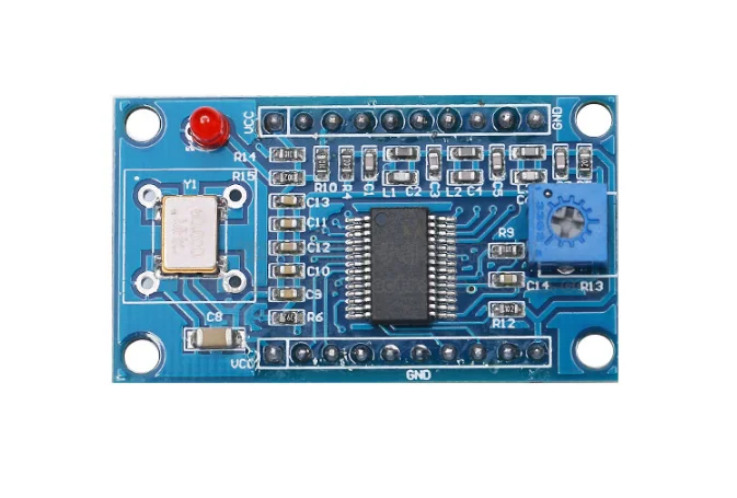AD9850 AD9851 Модуль генератора сигналов DDS 2 сигнальных волн (0-70 МГц) и 2 прямоугольных волн (0-1 МГц) + схема схемы