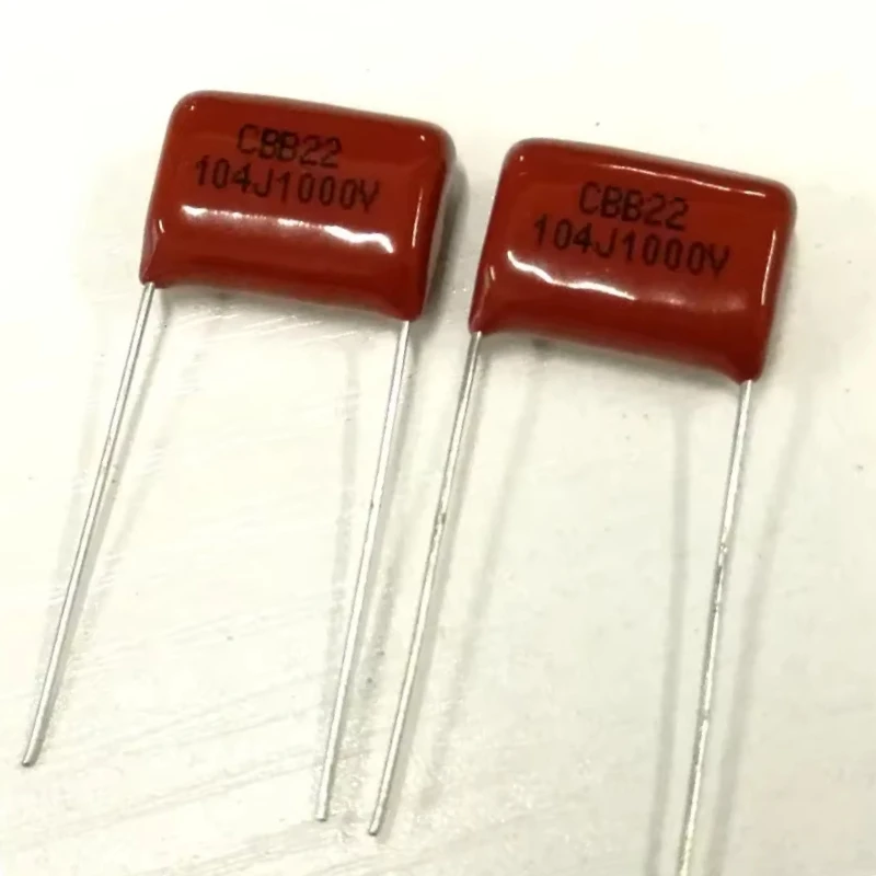 10 قطعة/100 قطعة مصرف البحرين المركزي مكثف 1000V 104J 1KV 100nF 0.1 فائق التوهج P15 CBB22 الممعدنة فيلم البولي بروبلين مكثف