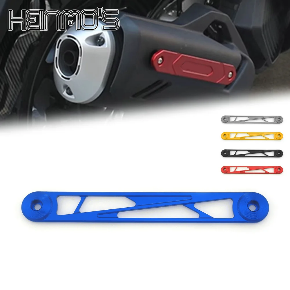 

XMAX Motorcycle Accessories For YAMAHA XMAX300 XMAX250 2017 2018-2024 Exhaust Heat Dhield Protector Guard Cover Decorative