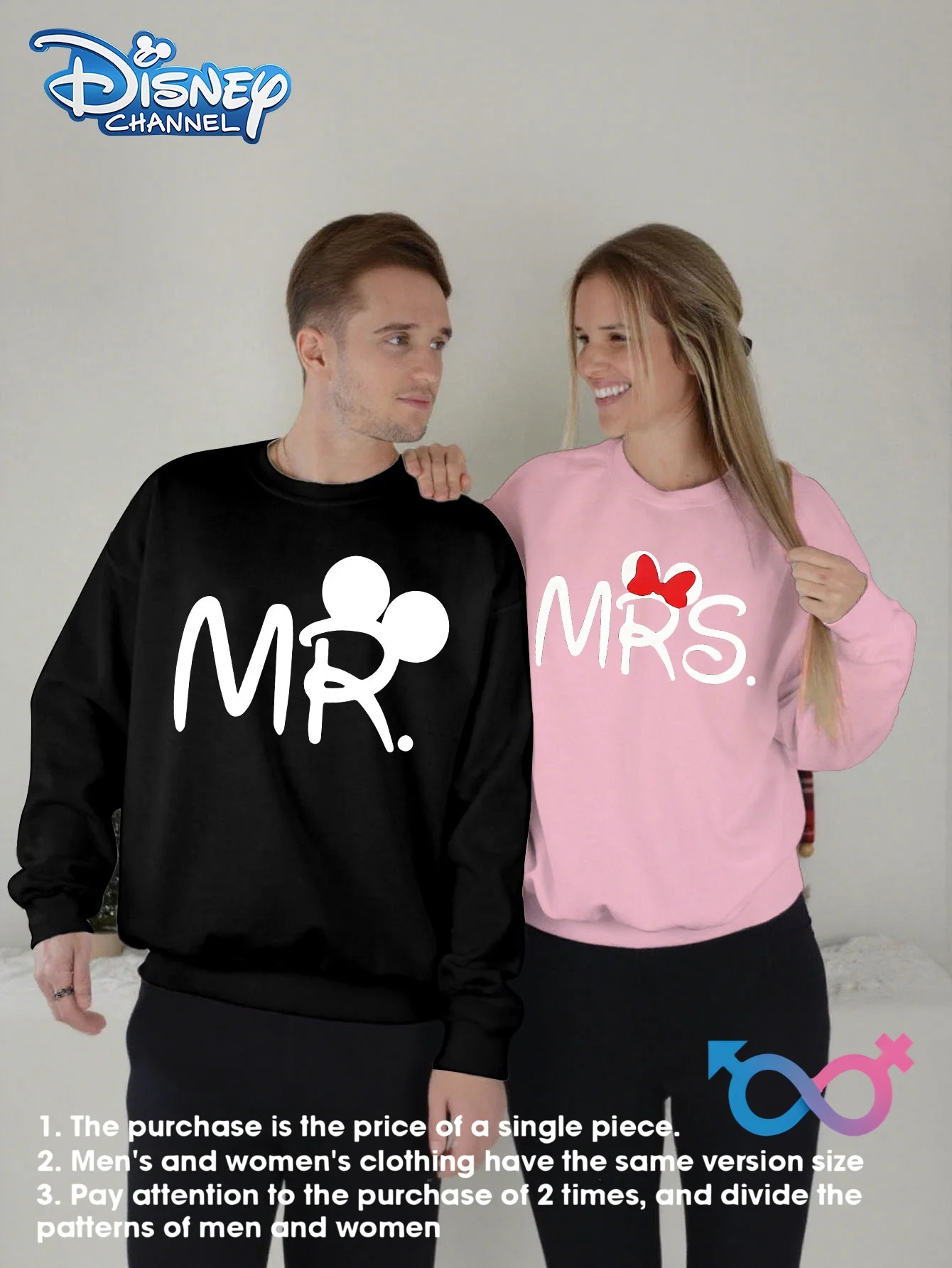 

Одинаковые толстовки для пар с Микки и Минни Маус Disney, толстовка с капюшоном, мужские и женские пуловеры, свитера большого размера, уличная одежда, топы Y2k