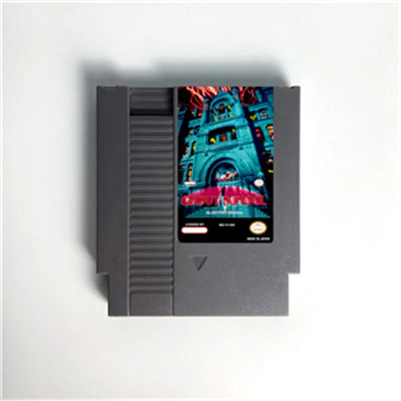 Ghoul School Game Cart for 72 Pins Console NES