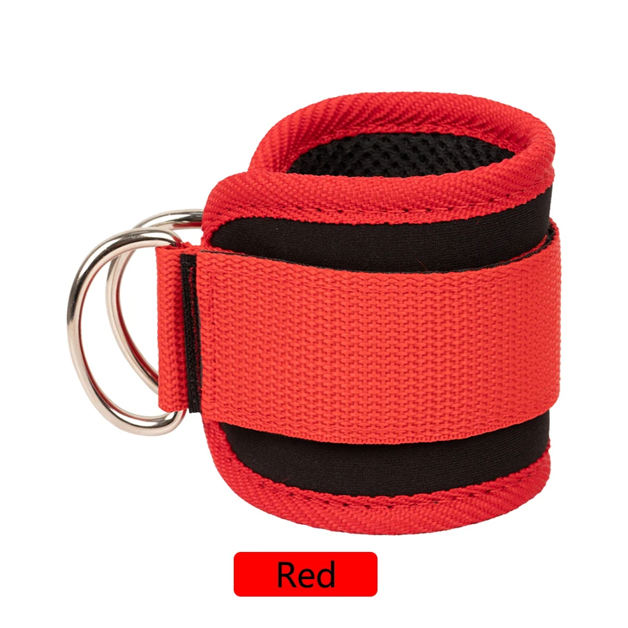 Fitness-Knöchelriemen, verstellbare D-Ring-Stützmanschetten, Fitnessstudio, Beinübungen, Training, Workouts, Sport, Fit, Schutz, Sicherheitsabduktoren – Detail 18