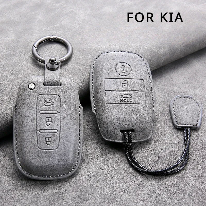 

Car Key Case Cover for KIA RIO 5 Sportage Ceed Cerato K3 K4 K5 Sorento Optima Picanto Soul Forte for Kia Rio K7 Cute Key Case