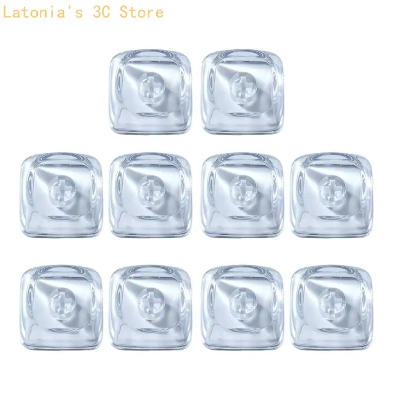 1U MOA Transparentes mechanisches Tastatur-Rohling-Tastenkappen-Set mit transparenten PC-Tastenkappen. Verwenden Sie X3UB – Detail 2