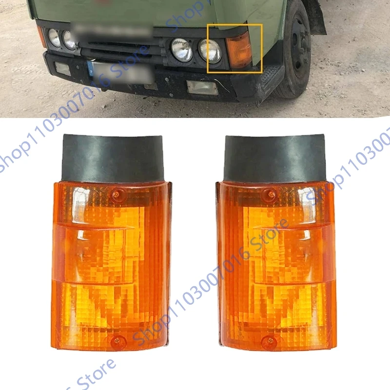 

Car Front Bumper Side Marker For Mitsubishi Canter FE 3/4 1986-1995 Corner Turn Signal Light Lamp MB302244 MB302245