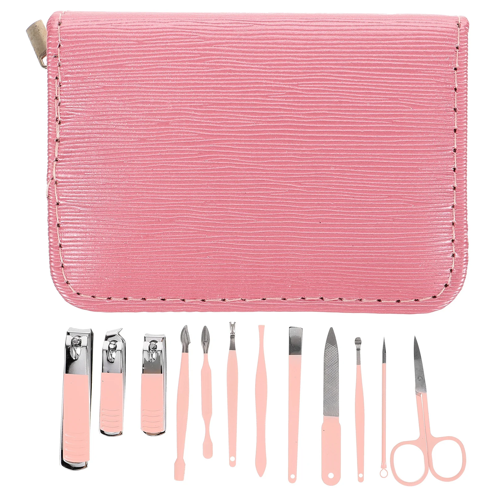 1 conjunto 1 conjunto de cortador de unhas profissional kit de ferramentas de manicure com saco de armazenamento para remoção de calos de pele morta ferramentas de preparação de unhas