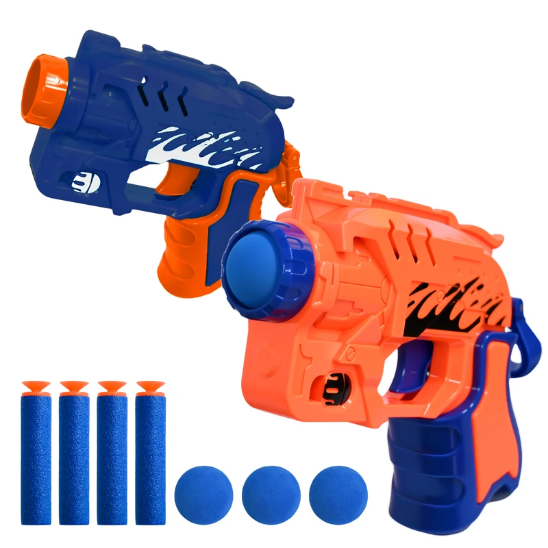 Conjunto de dardos macios de brinquedo airsoft com bolas de esponja de 2.6cm e balas de sucção de esponja de 1.3cm para jogar com armas, brinquedo de segurança para meninos e crianças