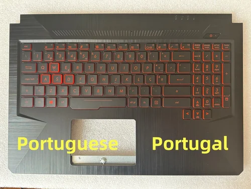 Imagen 1 del producto Portugal/español/latino/árabe/teclado de ordenador portátil para ASUS TUF Gaming FX504 FX504GE FX504GD FX80 FX80GE ZX80G FZ80 ZX80G retroiluminación