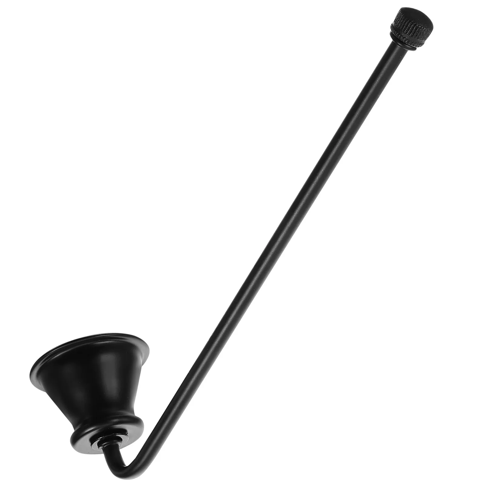Sturdy Metal Snuffer Caps Set Long Handle Smooth Operation Non-Damaging Wick Protector Flame Extinguisher