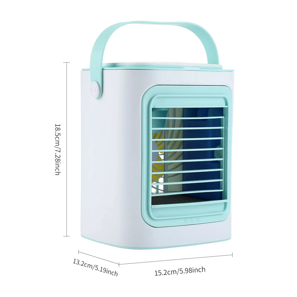 Draagbare Mini Airconditioning Koelventilator Multifunctionele Usb Nieuwe Huishoudelijke Airconditioner Luchtbevochtiger Sterke Wind