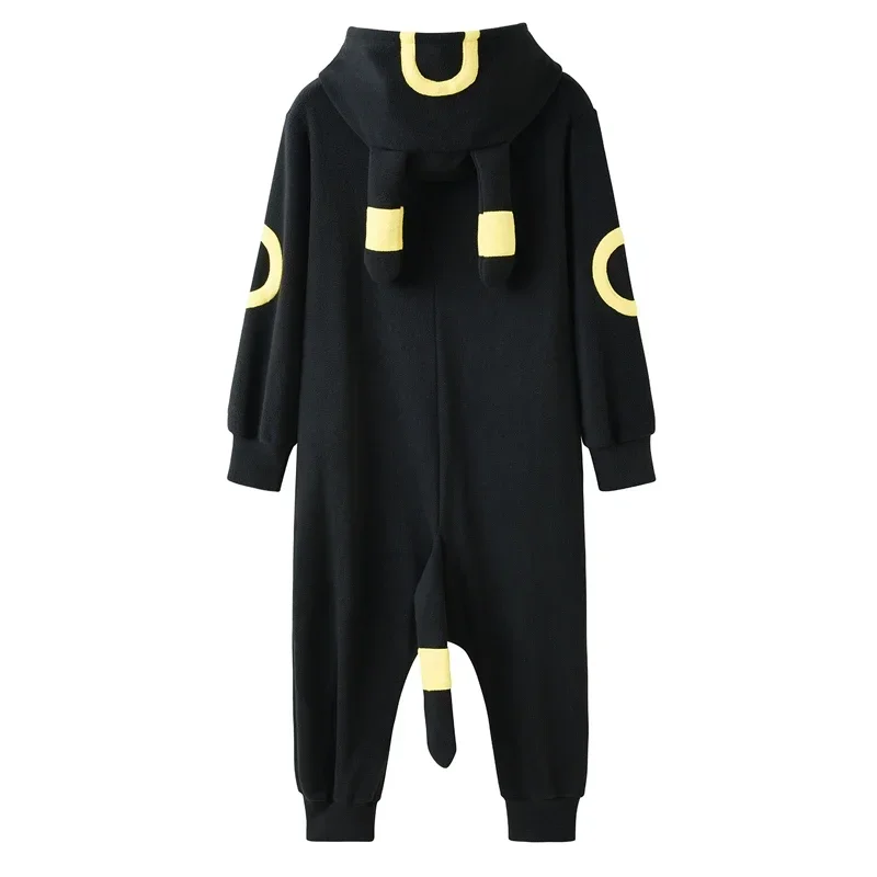JP anime Umbreon przebranie na karnawał dorosłych kobiet męska piżama jednoczęściowa piżama na prezenty świąteczne na Halloween