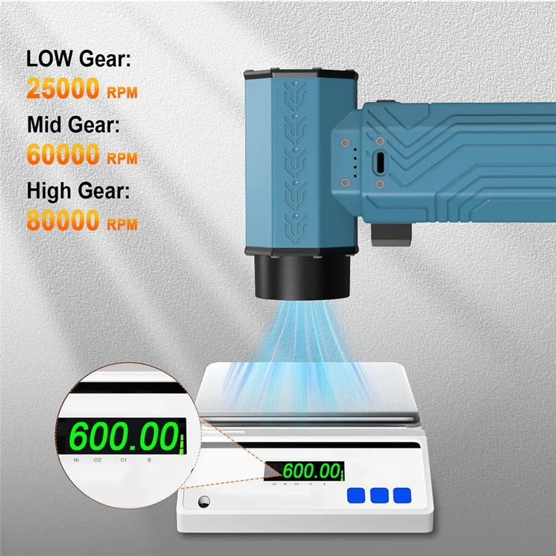 Turbo Jet Fan Portable Fan Powerful Air Blower Outdoor Camping BBQ Blower Jet Turbo Blower Keyboard Cleaning Toolsab13