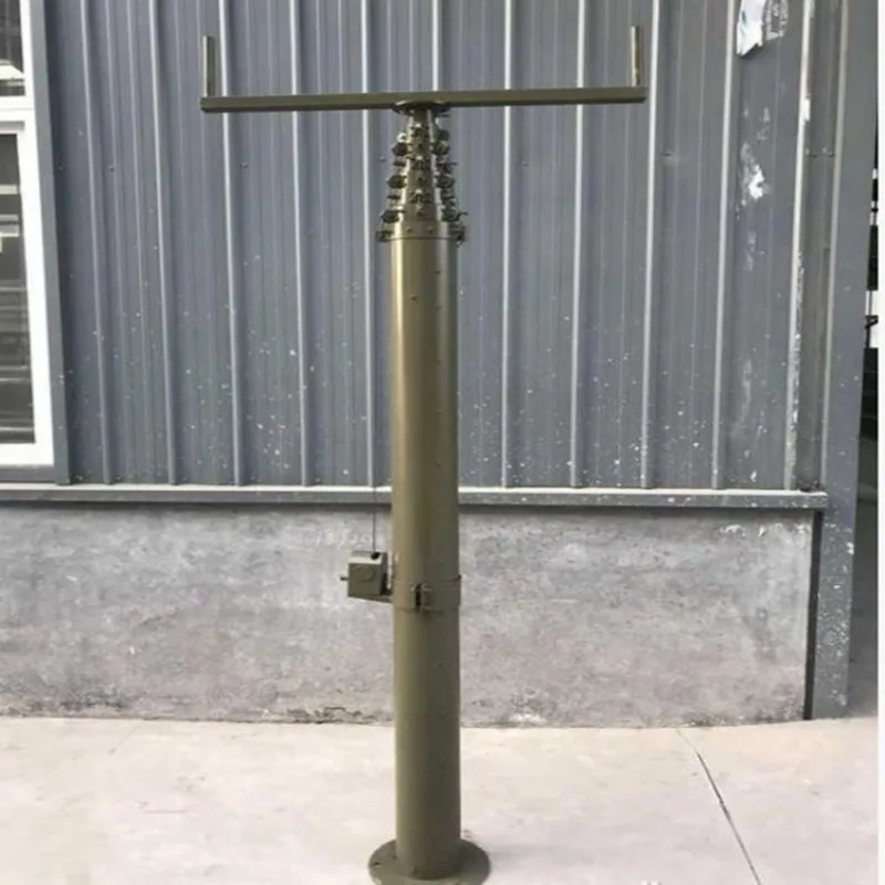 

8 meters automatic antenna telescopic rod, portable glass fiber lifting rod, vehicle mechanical communication lightning rod