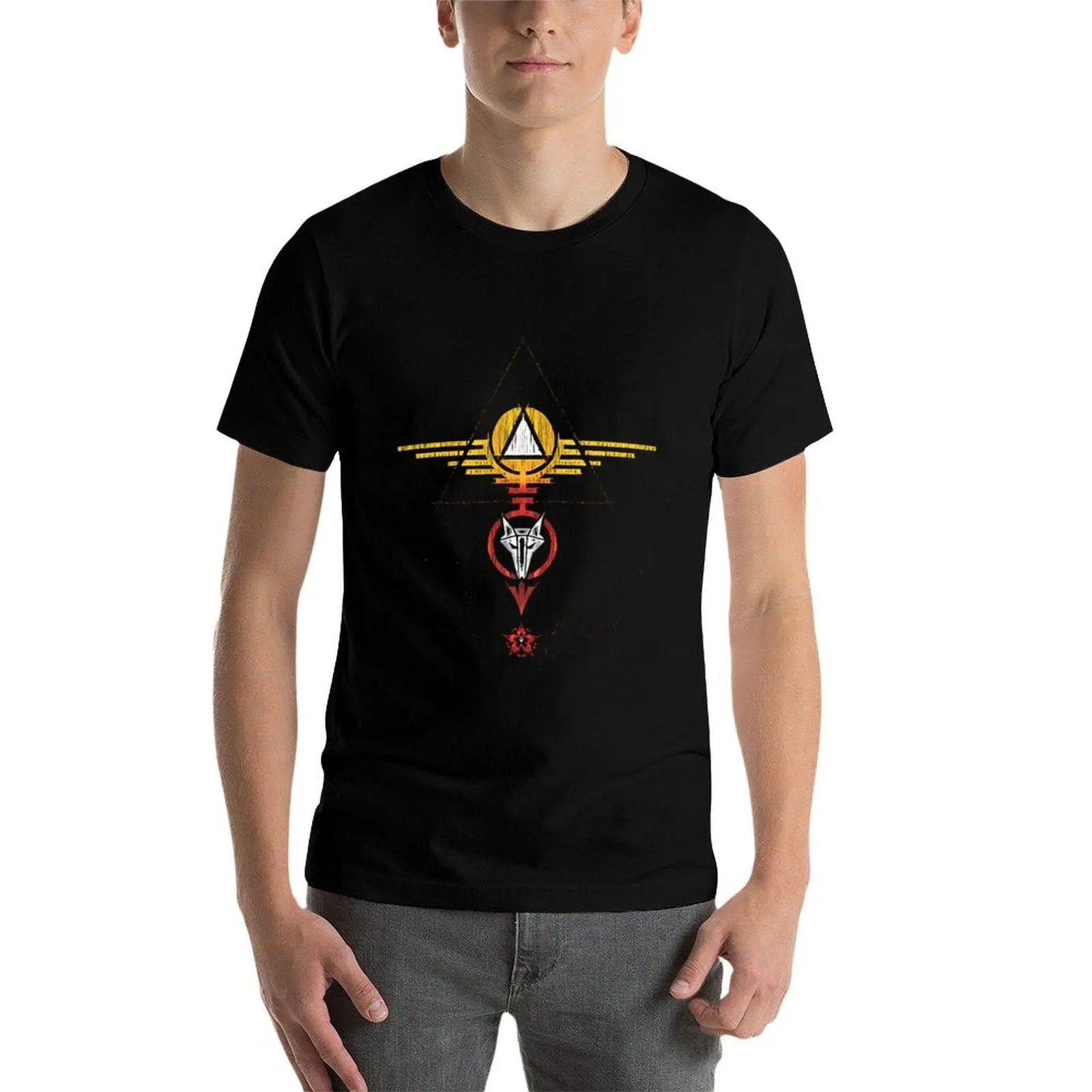 Camiseta Red Rising Color Pierce Brown, camisetas gráficas de algodón, camiseta de anime, ropa de talla grande, Camiseta de algodón para hombres