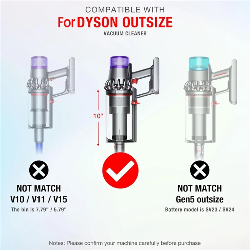 

ABRW-Main Body Assembly Housing For Dyson V11 Outsize SV16 SV29 Vacuum Cleaner Main Body Service Assembly